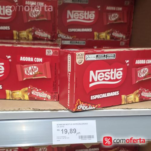 Caixa de Bombom Especialidades 251g - Nestlé