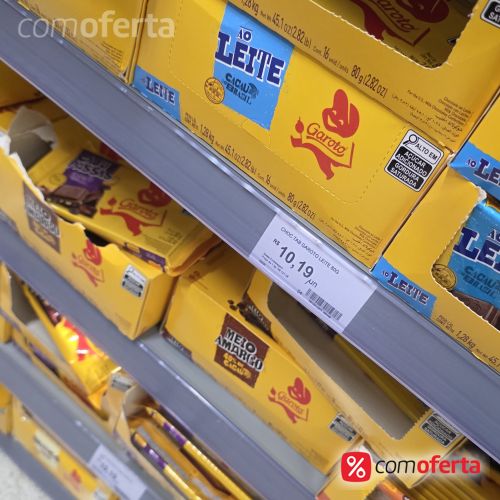 Chocolate Barra Garoto 80g