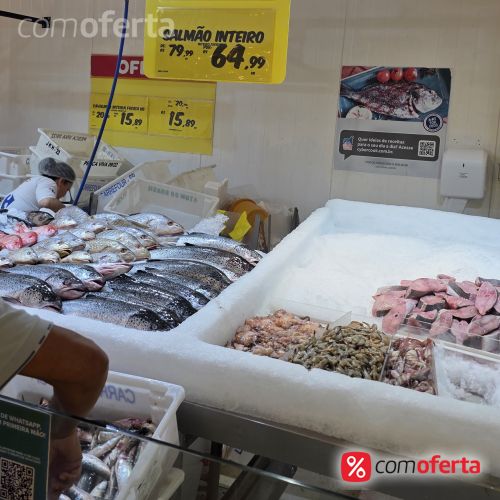 Peixe Salmão Inteiro Kg