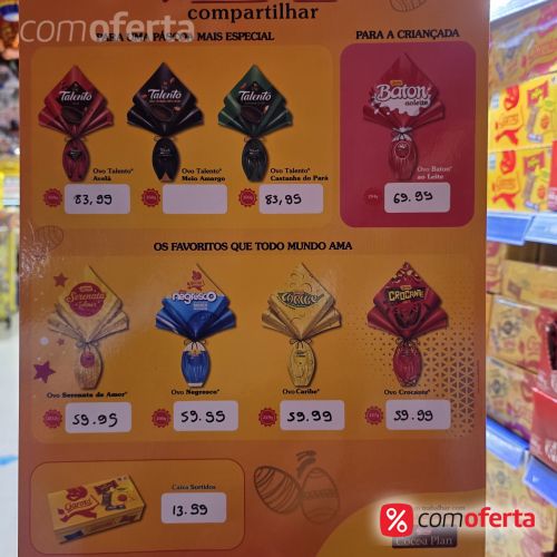 Ovo de Páscoa Serenata de Amor 217,7 g  - Garoto