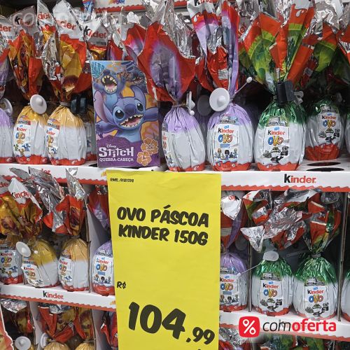 Ovo de Páscoa Kinder 150g