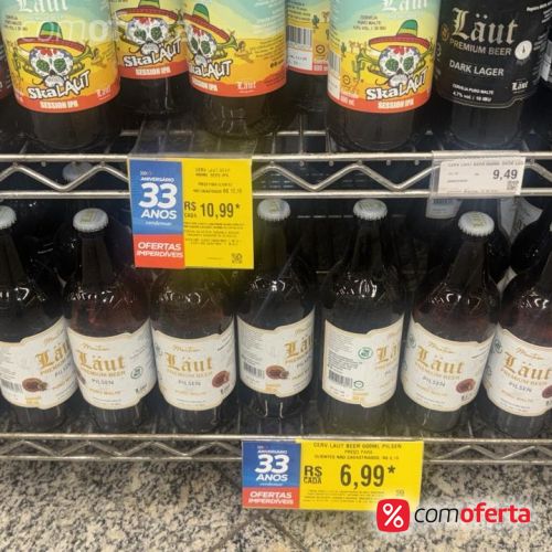 Cerveja Laut Pilsen 600ml