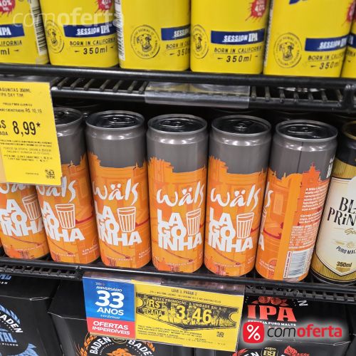 Cerveja Wals Copo Lagoinha 350ml - Lata