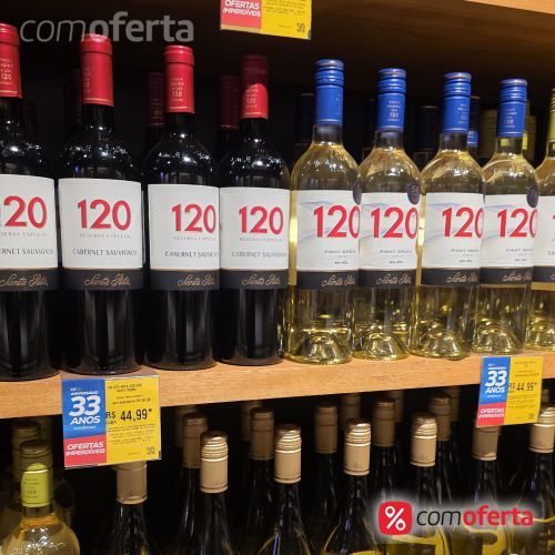 Vinho Chileno Santa Rita 120 - 750ml