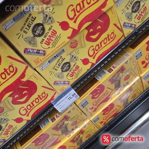 Caixa de Bombom Sortido Garoto 250g