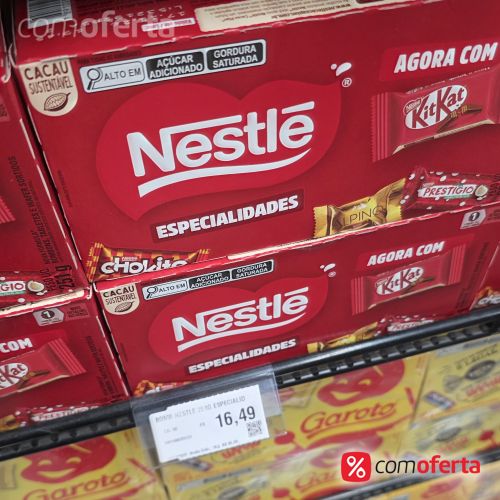 Caixa de Bombom Especialidades 251g - Nestlé