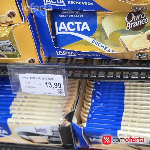 Chocolate Barra Lacta 90g / 98g