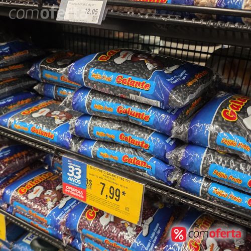 Feijão Preto Galante 1 kg