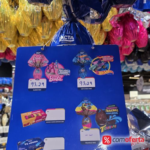 Ovo de Páscoa Lacta Barbie 166g