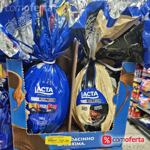 Ovos de Páscoa Favoritos - Lacta - 560g