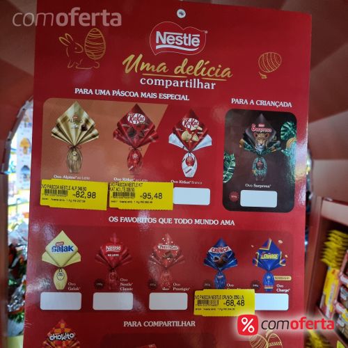 Ovo de Páscoa Alpino 349,5 g - Nestlé