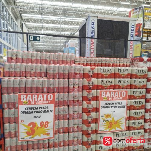 Cerveja Petra Origem Puro Malte 550ml - Mega Latão