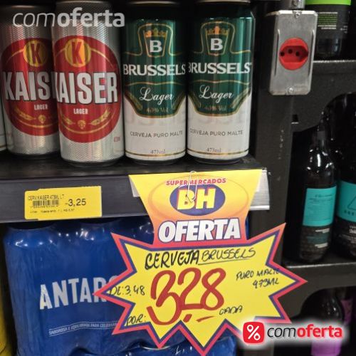 Cerveja Brussels Puro Malte - 473ml - Latão