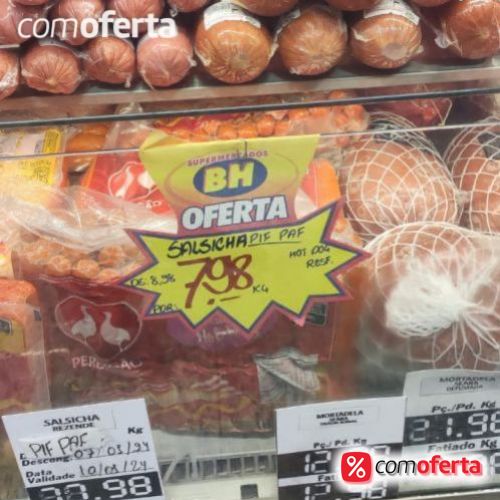 Salsicha Hot Dog Pif Paf - Kg