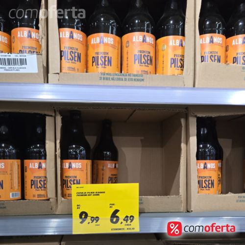 Cerveja Albanos Puro Malte Pilsen 600ml