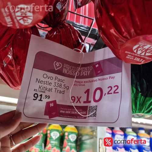 Ovo de Páscoa Kit Kat - 332g - Nestlé