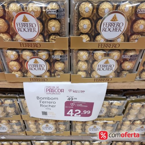 Bombom Ferrero Rocher T12 153g