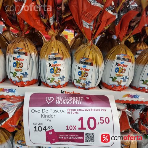 Ovo de Páscoa Kinder 150g