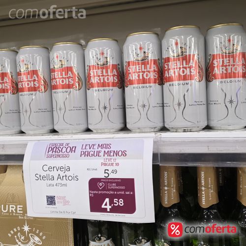 Cerveja Stella Artois 473ml - Latão