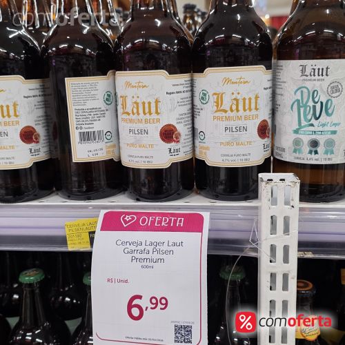 Cerveja Laut Pilsen 600ml