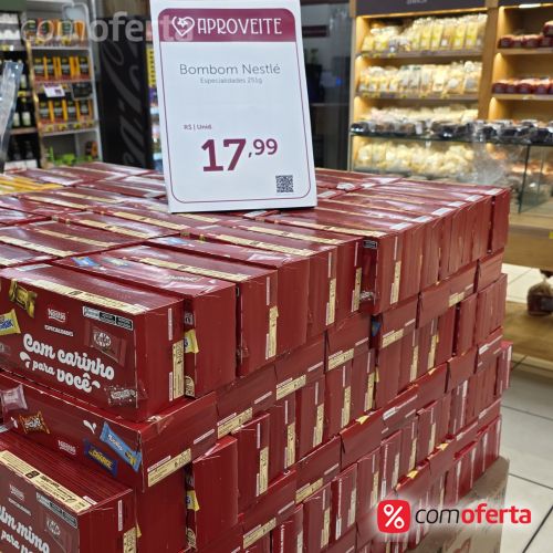 Caixa de Bombom Especialidades 251g - Nestlé