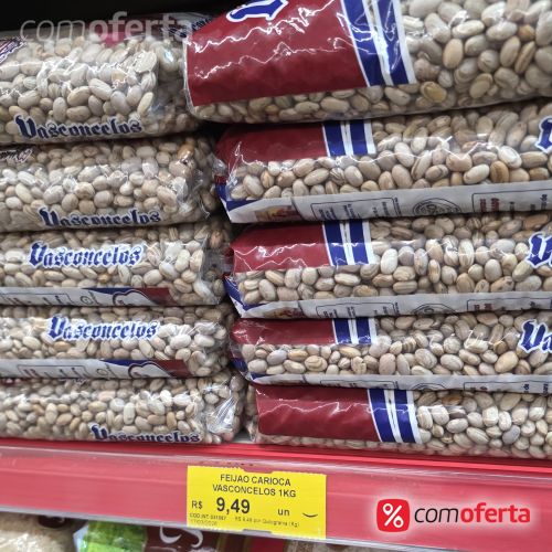 Feijão Carioca Vasconcelos 1kg