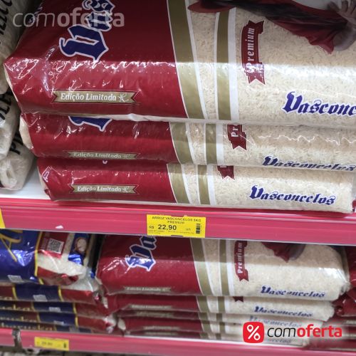 Arroz Branco Vasconcelos Tipo1 - 5Kg