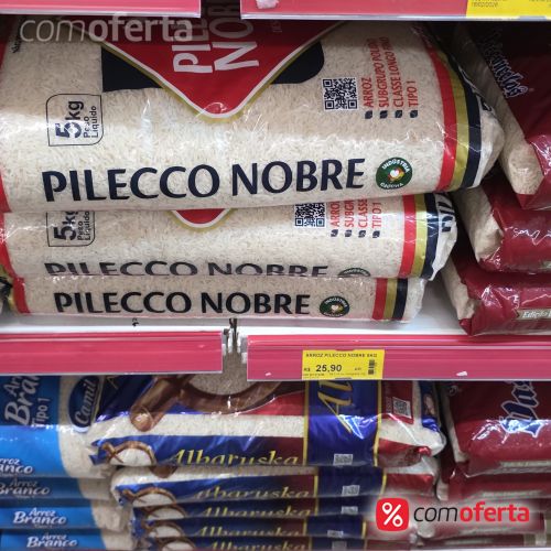 Arroz Branco Pilecco Nobre Tipo 1 - 5kg