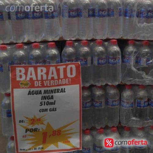 Água Mineral Minalba 510ml s/Gás (Unidade)