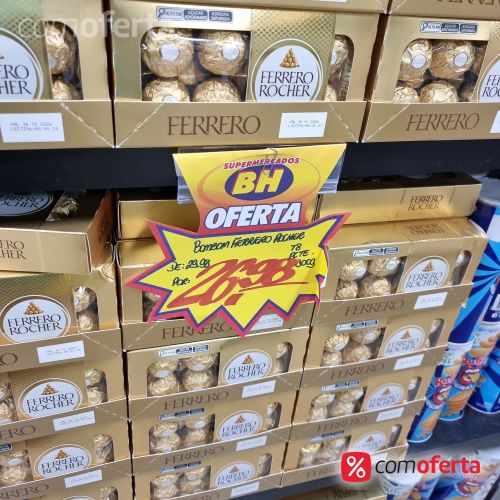 Bombom Ferrero Rocher 100g 8 unid