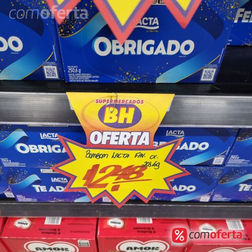 Caixa de Bombons Lacta Favoritos Sortidos 250,6g