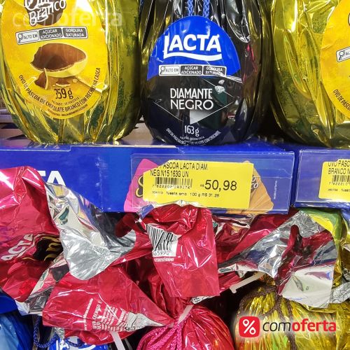 Ovo de Páscoa Diamante Negro 163g - Lacta