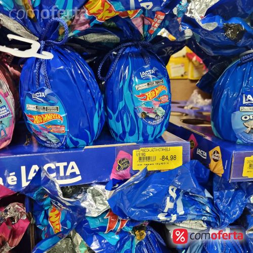 Ovo de Páscoa Hotwheels 166g - Lacta
