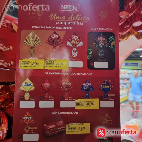 Ovo de Páscoa Alpino 349,5 g - Nestlé