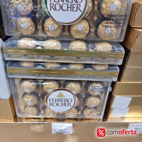 Bombom Ferrero Rocher T12 153g