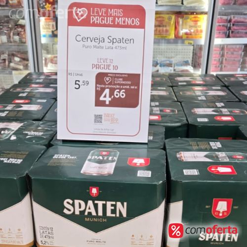 Cerveja Spaten Puro Malte Munich 473ml - Latão