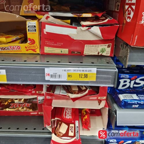 Chocolate Barra Nestlé - 80g / 90g