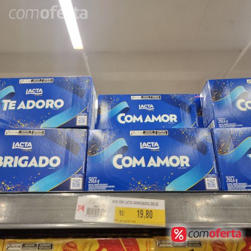 Caixa de Bombons Lacta Favoritos Sortidos 250,6g