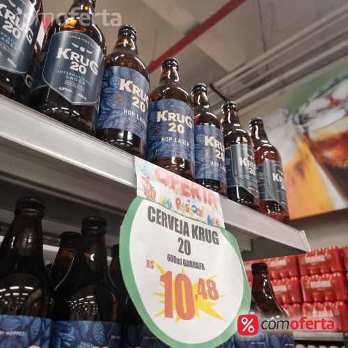 Cerveja Krug 20 Lager 600ml