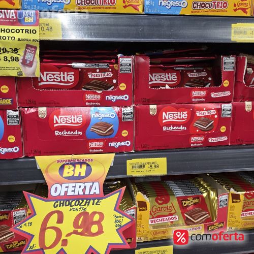 Chocolate Barra Nestlé - 80g / 90g