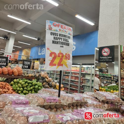 Ovos Vermelhos Pente 20 Unidades