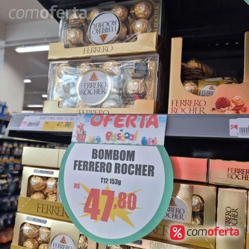 Bombom Ferrero Rocher T12 153g