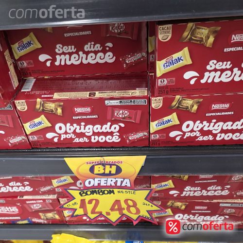 Caixa de Bombom Especialidades 251g - Nestlé