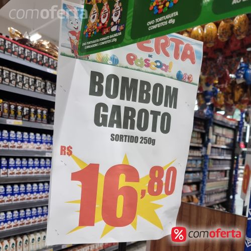 Caixa de Bombom Sortido Garoto 250g