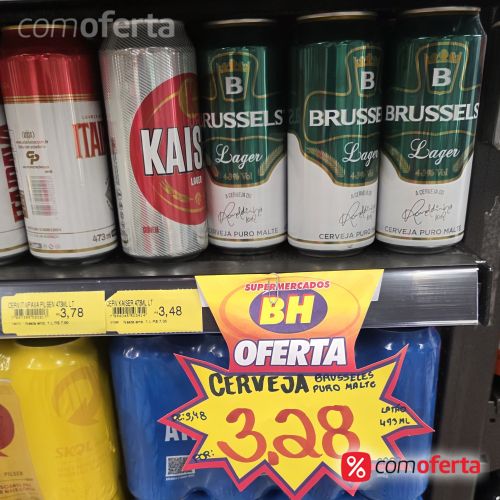 Cerveja Brussels Puro Malte - 473ml - Latão