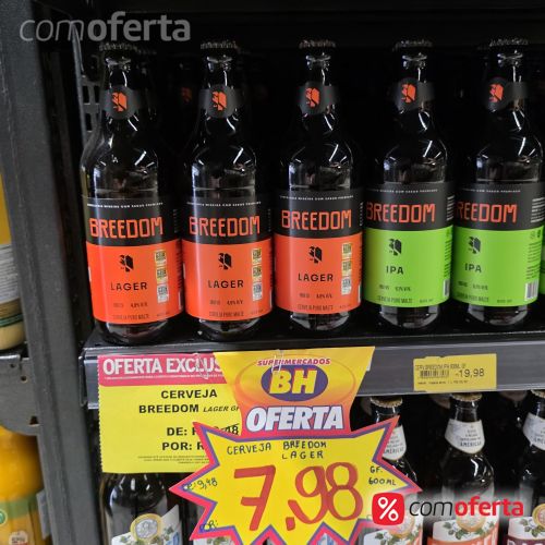 Cerveja Breedom Lager - 600ml