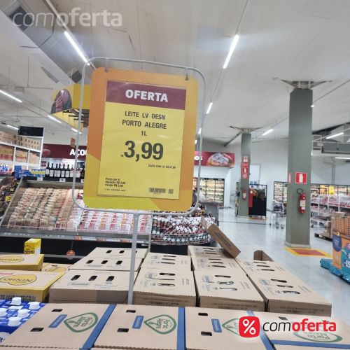 Leite Desnatado Porto Alegre 1 litro