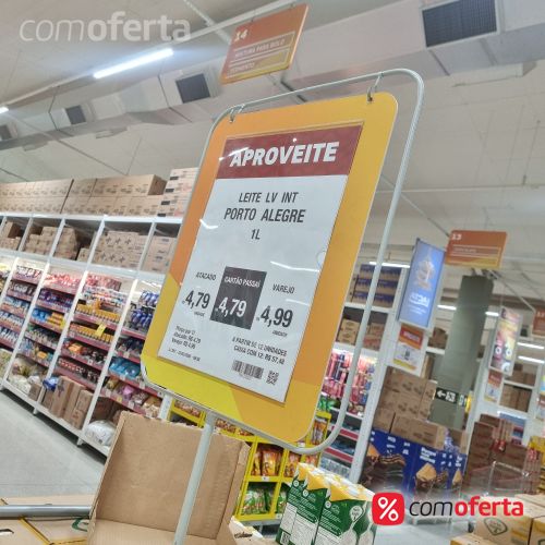 Leite Integral Porto Alegre 1 litro