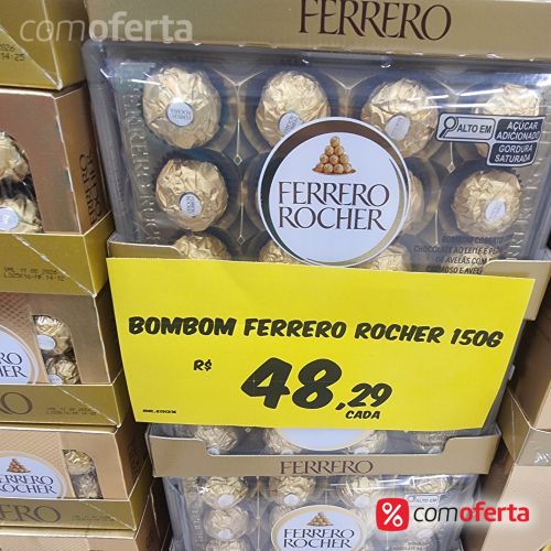 Bombom Ferrero Rocher 150g
