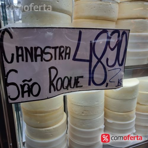 Queijo Canastra São Roque - Kg